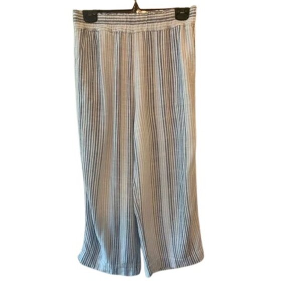 Dex oversized button front shirt and wide leg pants set women's size M - Picture 7 of 11